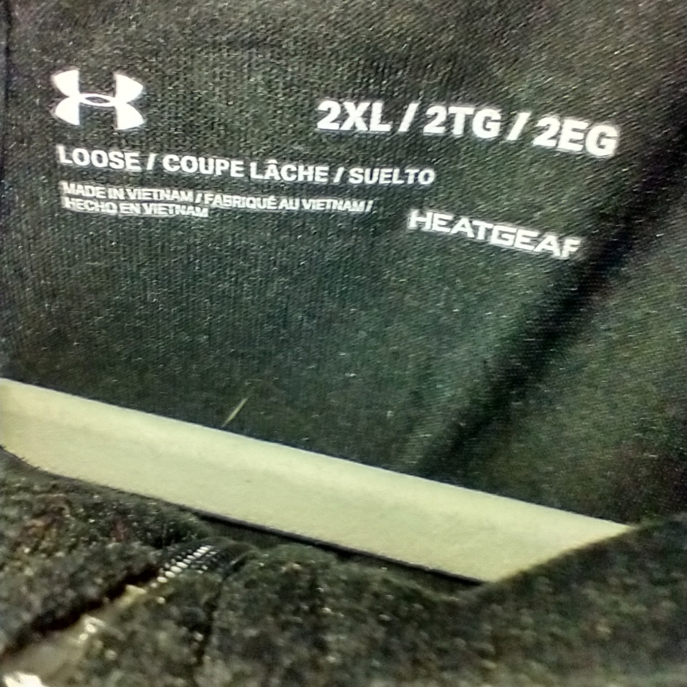 Under Armour Heatgear Loose Quarter Zip Pullover Men's sz 2XL. - Picture 4 of 7